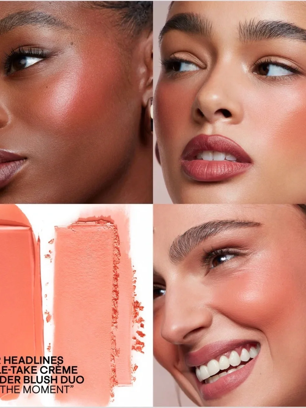 Patrick Ta Coral-Peach Dual Blush Duo- She’s the moment